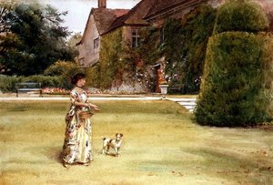 Sur la Pelouse - George Goodwin Kilburne