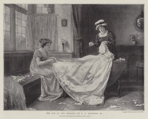 La veille du mariage - George Goodwin Kilburne