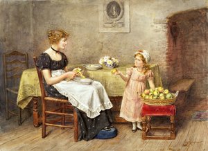Le petit aide - George Goodwin Kilburne
