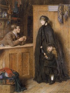 Le prêteur sur gages - George Goodwin Kilburne
