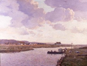 Estuaire de Rhyl, Nord du Pays de Galles - George Graham