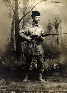 Theodore Roosevelt en peau de daim, Territoire du Dakota vers 1885 (photo n/b) - George Grantham   Bain News Service Bain