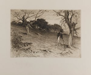 Un vieux verger de Nouvelle-Angleterre - George H. Smillie