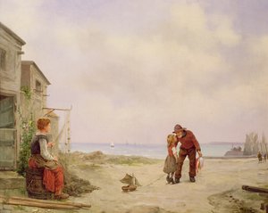 Le retour du pêcheur - George Haquette