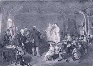Catéchisme dans une salle de classe, du Magazine of Art 1893, Cassell and Company, 1893 - George Harvey