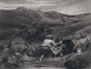 Illustration pour Auld Lang Syne de Robert Burns - George Harvey