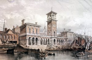 Billingsgate Wharf et Marché, Londres