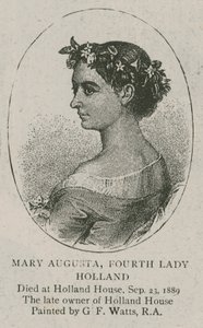 Mary Augusta, quatrième Lady Holland - George Hawkins