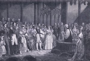 Mariage de la reine Victoria en 1840 - George Hayter