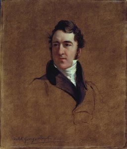 Esquisse de portrait de John Poulter, 1834