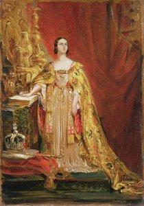 La reine Victoria prêtant serment lors de son couronnement, 28 juin 1838 - George Hayter