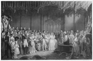 Le mariage de la reine Victoria et du prince Albert, vers 1840, 1911 - George Hayter