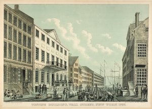 Bâtiment Tontine, Wall Street, N.Y., 1797 - George Hayward