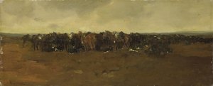 Cavalerie au repos
