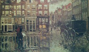 Coin de la place Leidsche, Amsterdam - George Hendrik Breitner