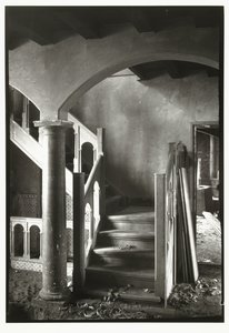 Le hall de la maison Inter Quercus à Aerdenhout, en construction