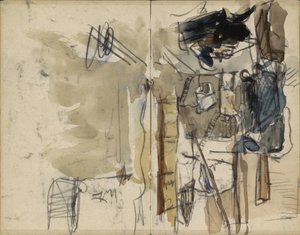 Vue de la Kalverstraat à Amsterdam au niveau du grand magasin Gerzon - George Hendrik Breitner