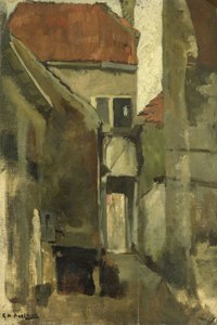 Rue de quartier à Rijswijk près de La Haye - George Hendrik Breitner
