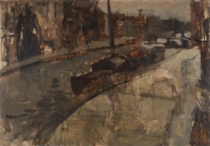 Prinsengracht près de Lauriergracht, Amsterdam - George Hendrik Breitner