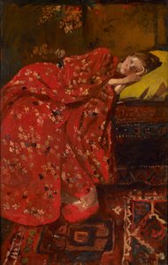 Le kimono rouge - George Hendrik Breitner