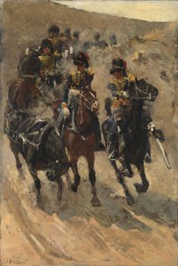Les cavaliers jaunes - George Hendrik Breitner