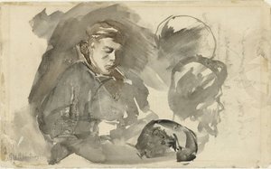 Garçon assis - George Hendrik Breitner