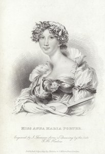 Anna Maria Porter, poète et romancière anglaise