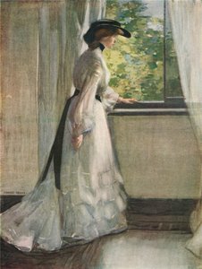 À la fenêtre, vers 1916