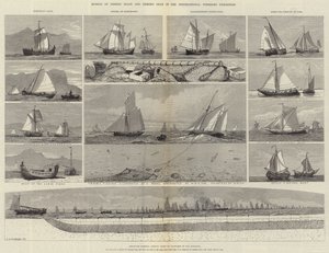 Modèles de bateaux de pêche et d