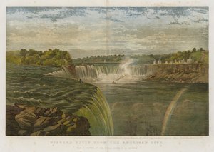 Les chutes du Niagara du côté américain - George Henry Andrews