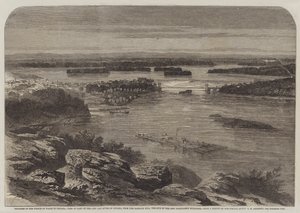 Progrès du prince de Galles au Canada, vue d