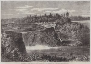 Les chutes de la Chaudière, près de Québec - George Henry Andrews