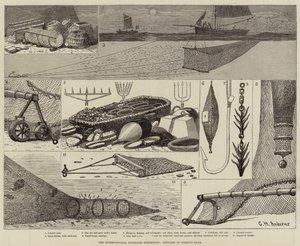 Exposition internationale de la pêche, articles de matériel de pêche