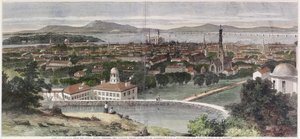 Vues de la ville de Montréal, Canada Est - George Henry Andrews