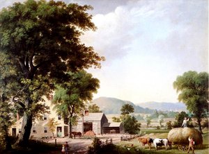 Fenaison à l