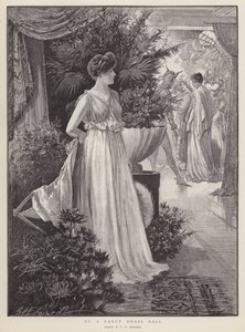 À un bal costumé - George Henry Edwards