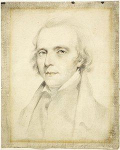 Portrait de John Flaxman, R.A. - George Henry Harlow