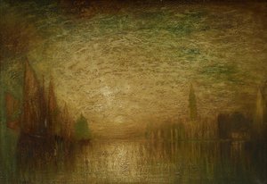 Coucher de soleil vénitien, c.1900-19 - George Hirst Bogert