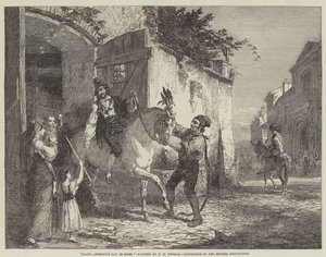 La fête de Saint Antoine à Rome, exposition de l