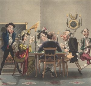 Un vrai caoutchouc ! Au whist - George Hunt