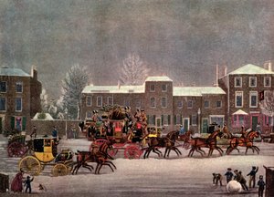 Approche de Noël, 19ème siècle, 1927 - George Hunt