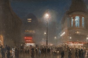 Le quartier des théâtres de Londres, c.1910 - George Hyde Pownall