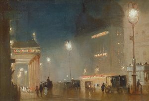Le Haymarket, Londres, vers 1910 - George Hyde Pownall