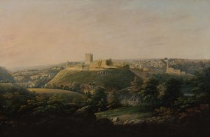 Vue étendue de Richmond, Yorkshire - George I Cuitt