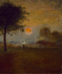 Lever de lune, 1891 - George Inness