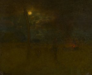 La lune la nuit