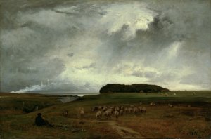 La tempête - George Inness