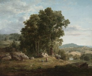 Le bûcheron, 1849
