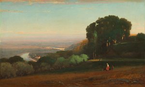 Vue du Tibre près de Pérouse, 1872-1874 - George Inness