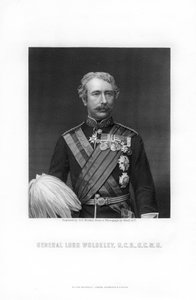 Garnet Joseph Wolseley, 1er vicomte Wolseley, maréchal britannique, 1893 - George J. Stodart